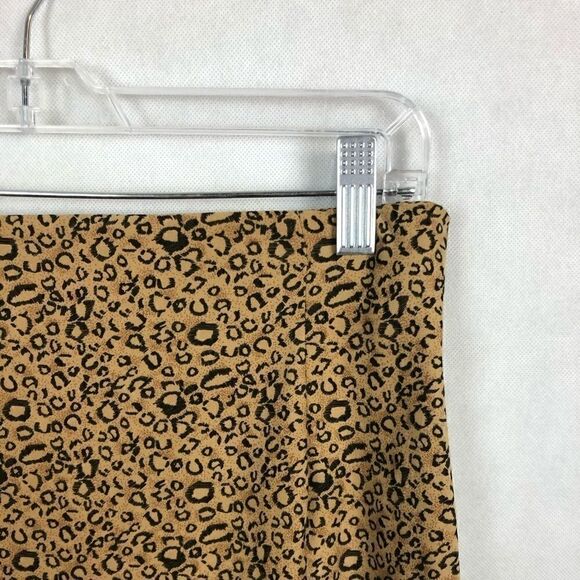 Sz 12 Studio C Cheetah Print Penciled Skirt - Picture 5 of 6